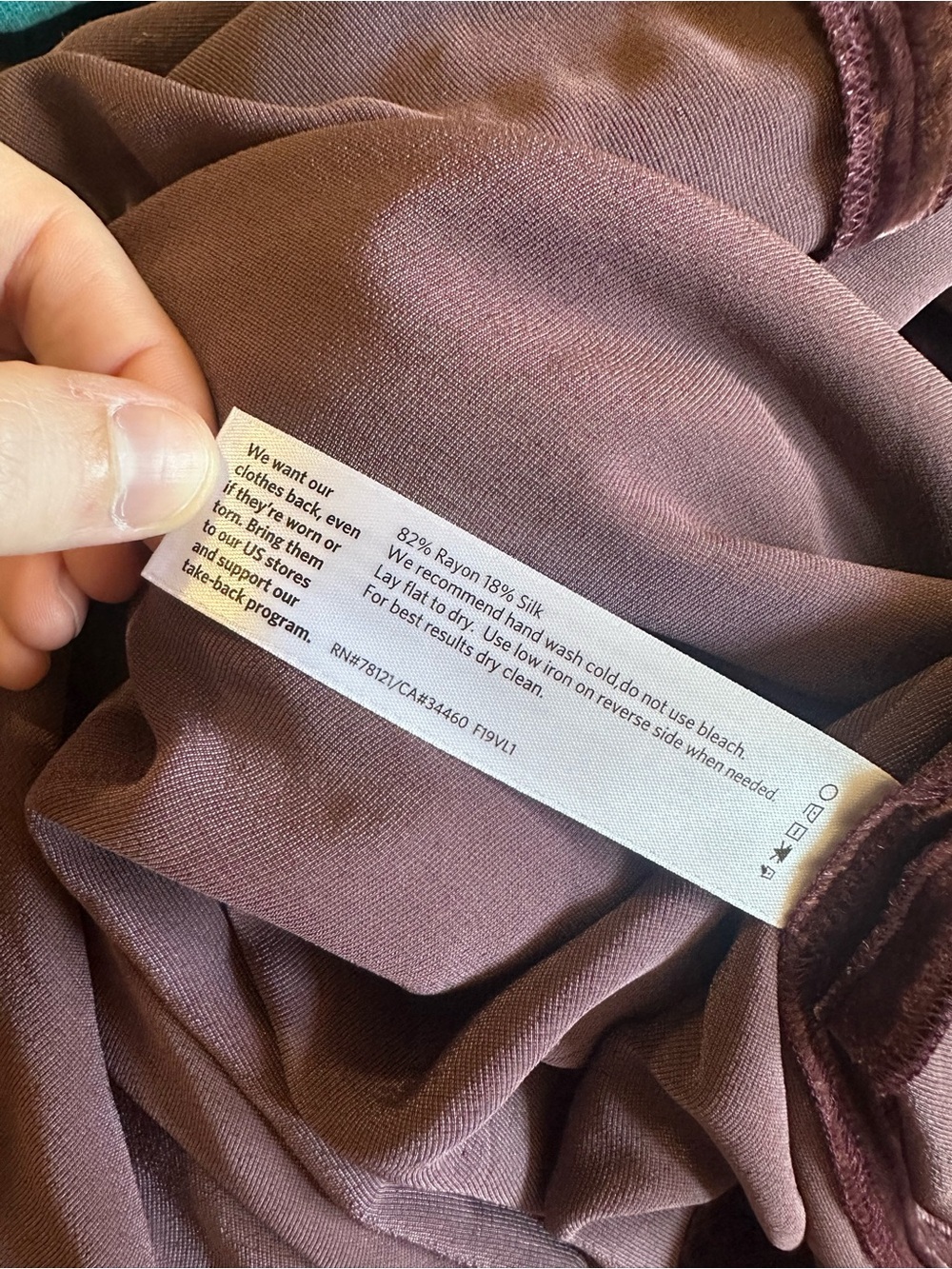 EILEEN FISHER Velvet Kimono Jacket wine mauve silk blend size small - Picture 4 of 7